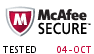 McAfee SECURE sites help keep you safe from identity theft, credit card fraud, spyware, spam, viruses and online scams